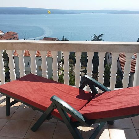 Panorama View Close Sandy Beach 100M To Talasoterapija, Crikvenica Kültér fotó