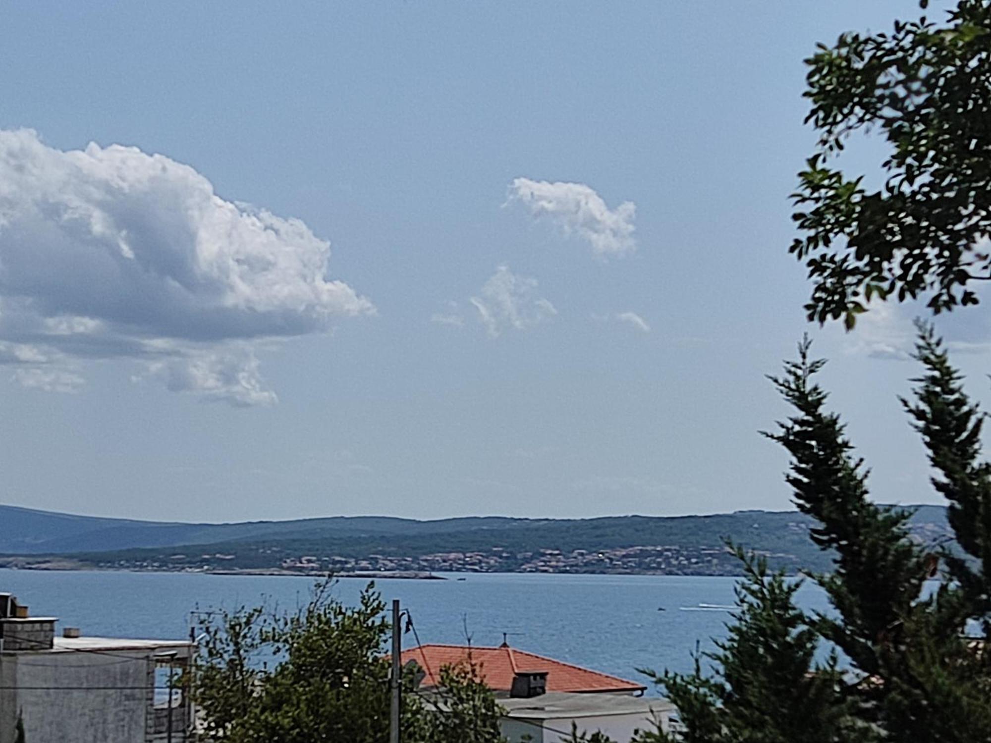 Panorama View Close Sandy Beach 100M To Talasoterapija, Crikvenica Kültér fotó